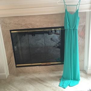 Sea Foam Green Maxi Dress