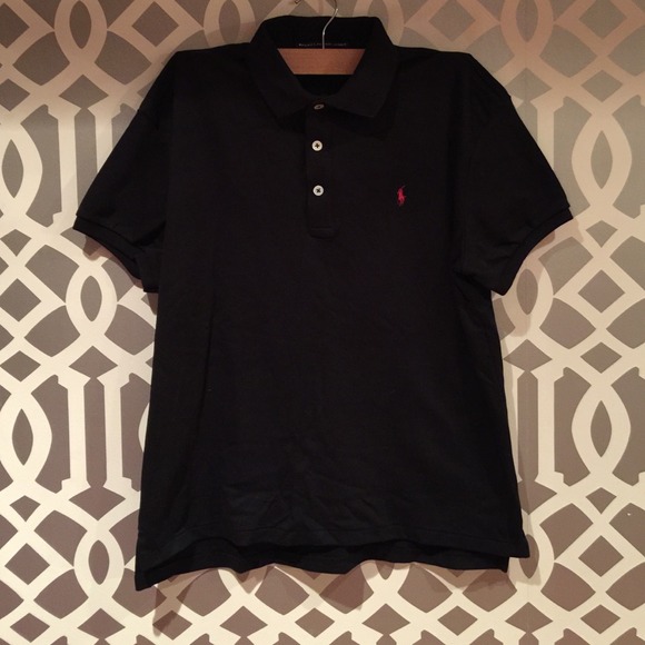 Ralph Lauren ladies black polo