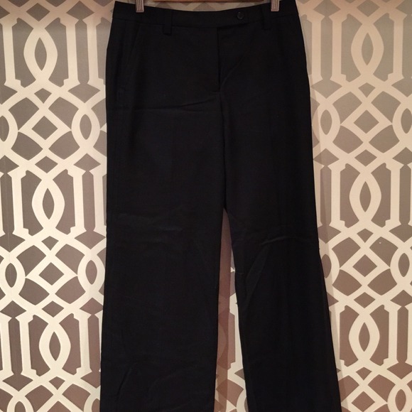 J Crew ladies black favorite fit pants sz 6