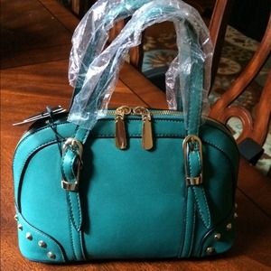 Small Turquoise handbag