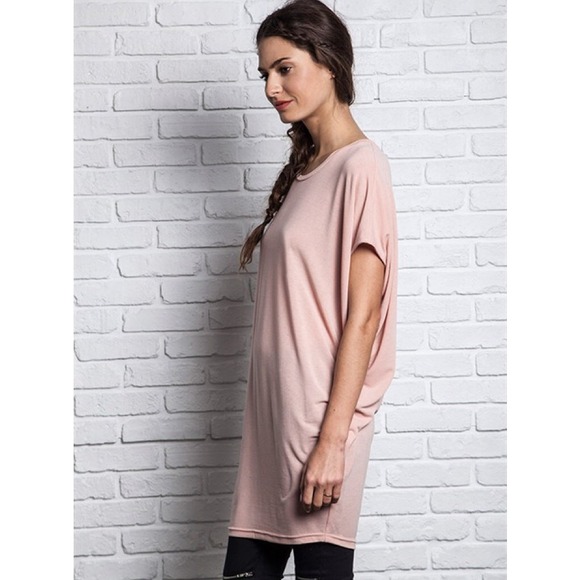 LOWEST PRICE "Free Spirit" Asymmetrical Draped Top - Picture 3 of 4