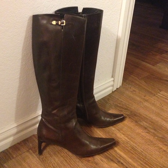 Beautiful vintage Ralph Lauren tall boots
