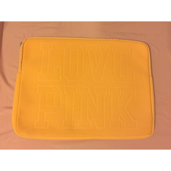 PINK laptop sleeve 15-17 inch