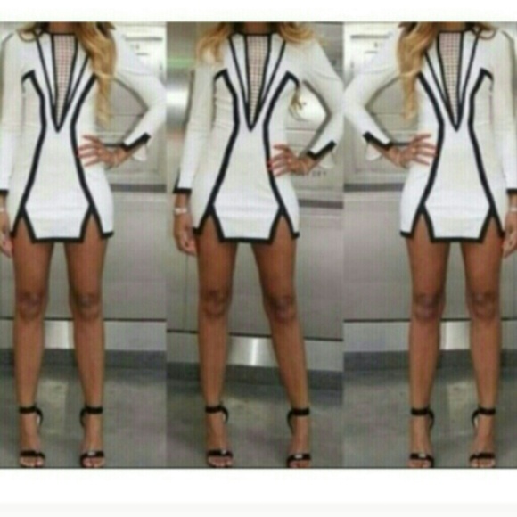 Brand New long sleeve white Dress