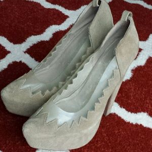 Jeffery Campbell  hilary platform shoe