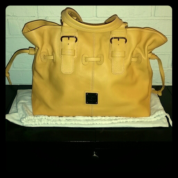 Dooney & Bourke 2 handled satchel