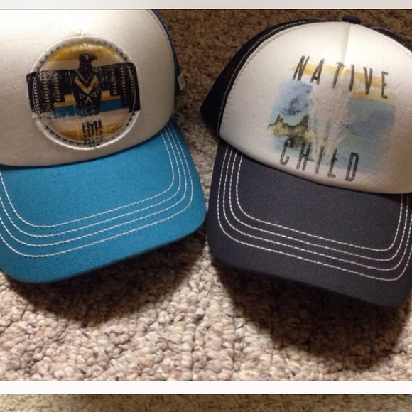 Teal hat
