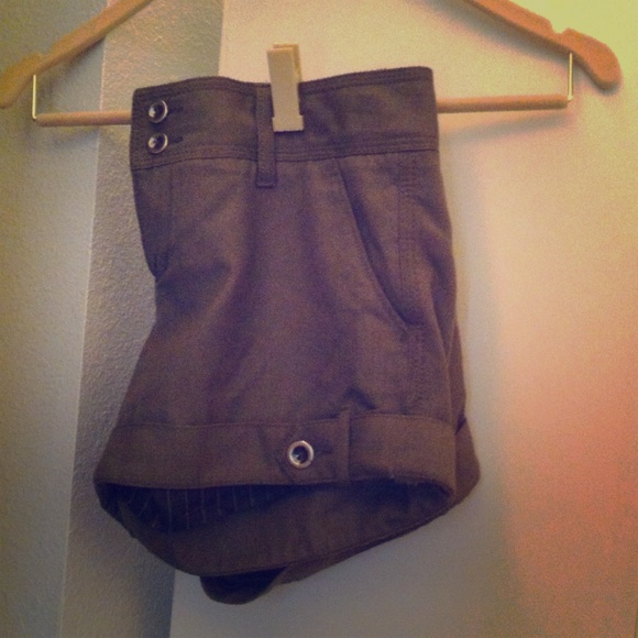 Free People wool shorts