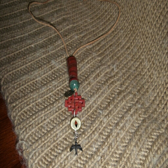 Custom jewelry by me Leather rope necklace - Picture 1 of 3