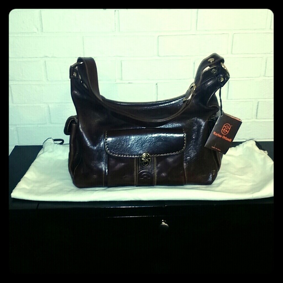 Marino Orlandi 1 strap satchel *vintage*