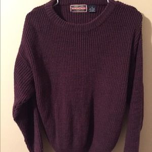 Cable knit sweater