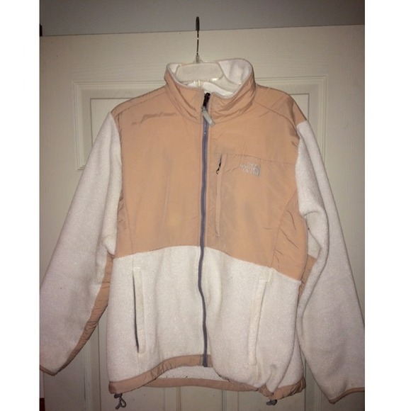 White and tan northface!