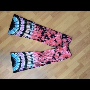 Indah rye dye flare pants