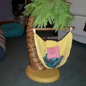 American Girl tree swing