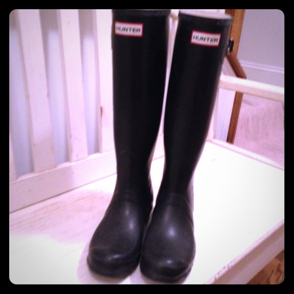 Hunters tall original rain boots