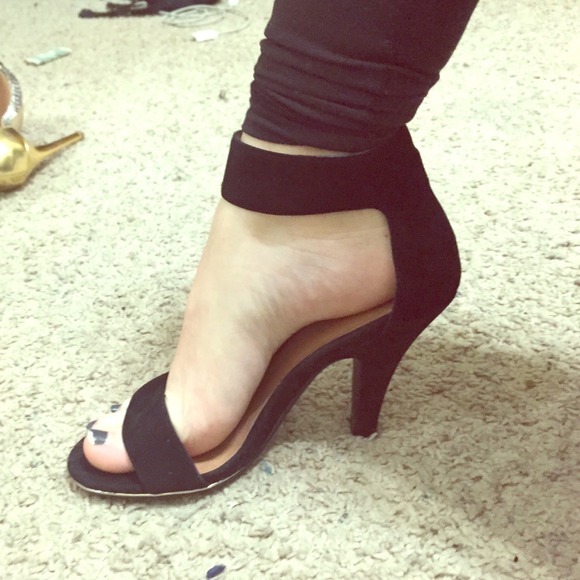 Black Jeffery Campbell Charvet heels