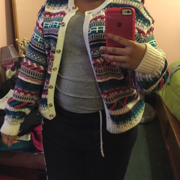 Colorful Cardigan - Picture 3 of 3