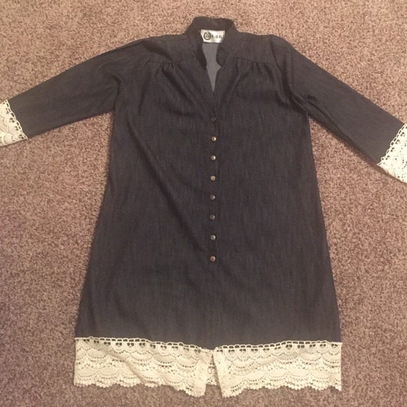 Knee length dress