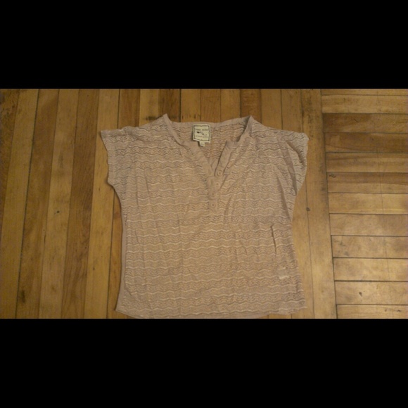 Pink lace t shirt