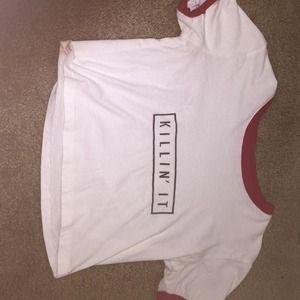 brandy Mellville killin' it crop top