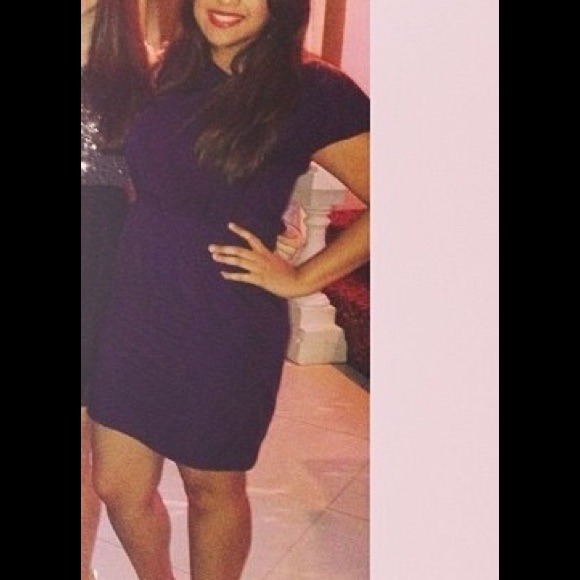 Purple gap dress