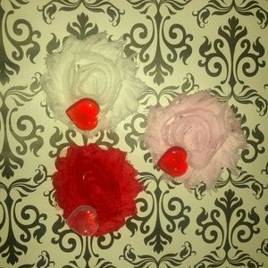 Valentines day clip trio