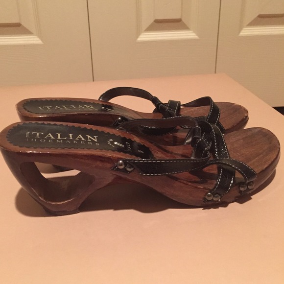 Italian Shoemakers Shoes Wood Italian Sandals Made In
