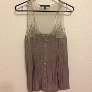 Love Stitch Green Tank