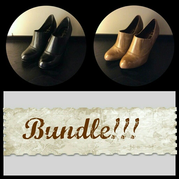 COLE HAAN Nike Air Leather Ankle Boots