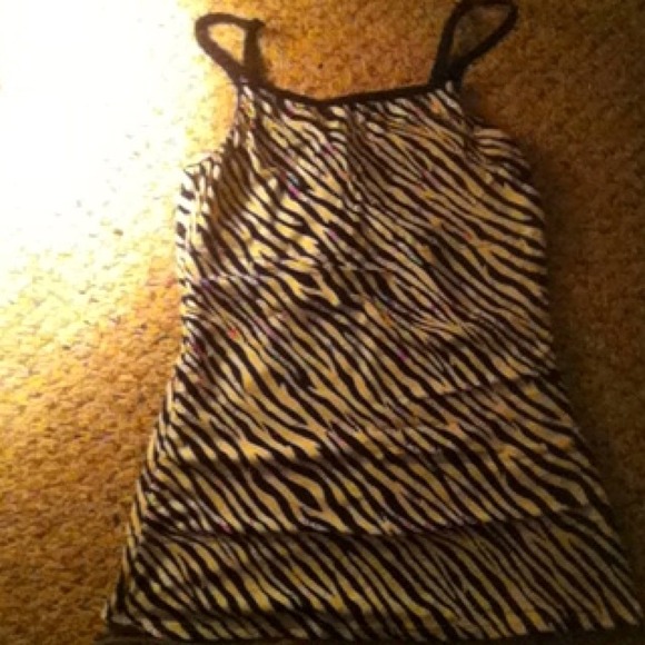 Zebra tanktop