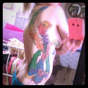 Just me! And my newest artwork