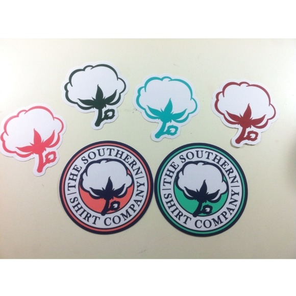 Southern shirt brand car stickers