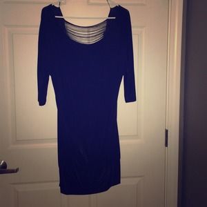 3/4 sleeve black Guess dress