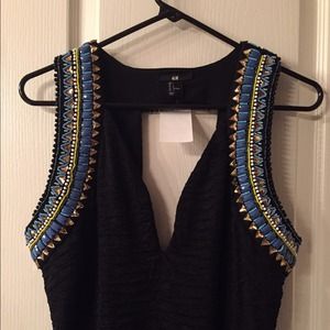 Beaded H&M Dress