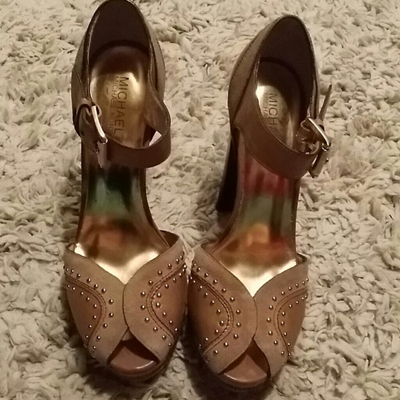 Michael Kors platform heel