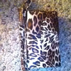 Leopard Print iPhone 4 wallet.