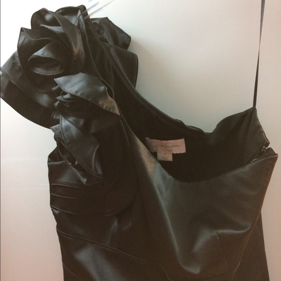 Sold in Bundle. Jessica Simpson silk one shoulder - Picture 2 of 4