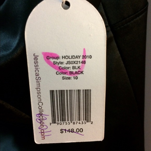 Sold in Bundle. Jessica Simpson silk one shoulder - Picture 4 of 4