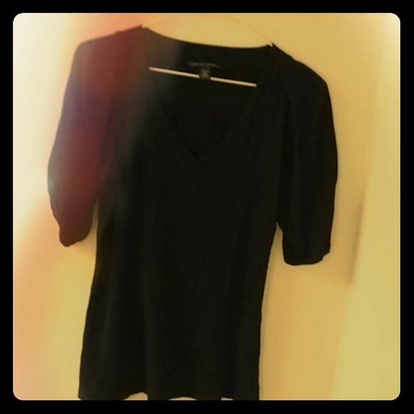 Puckered sleeve top