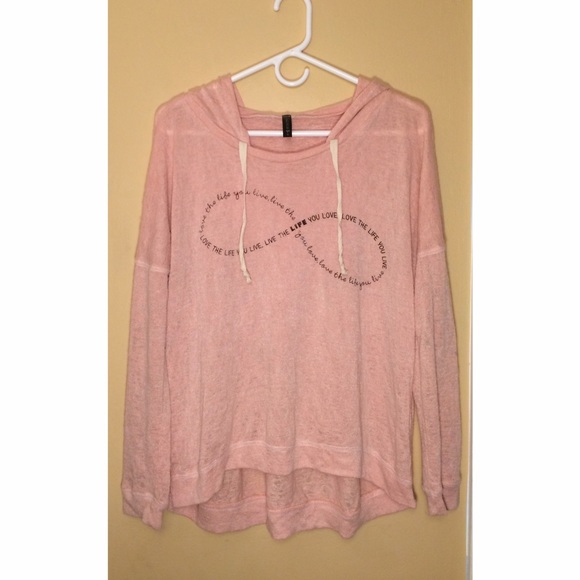 Pink Infinity Sweater
