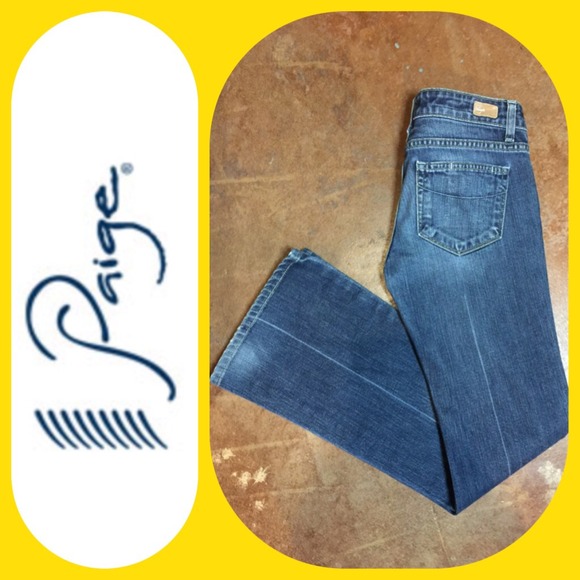 Paige boot cut Laurel Canyon Jeans size 27