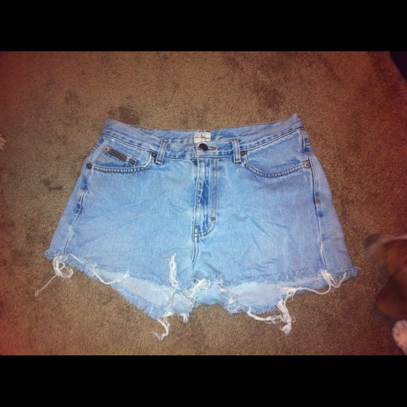 high wasted shorts