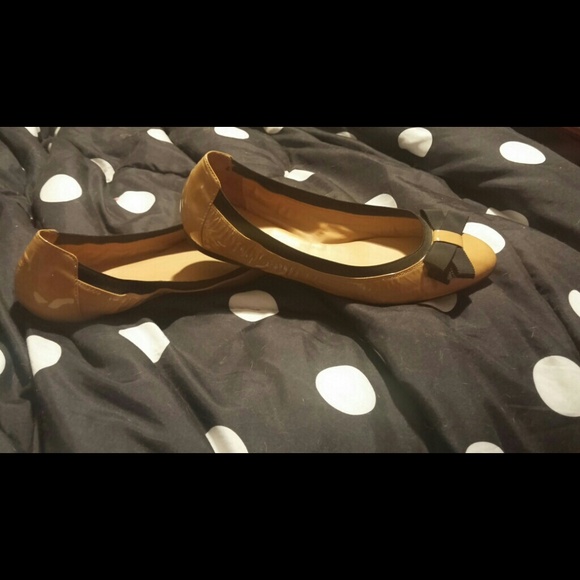 Kate spade tan flats size 9