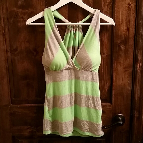 Green and Grey Tank