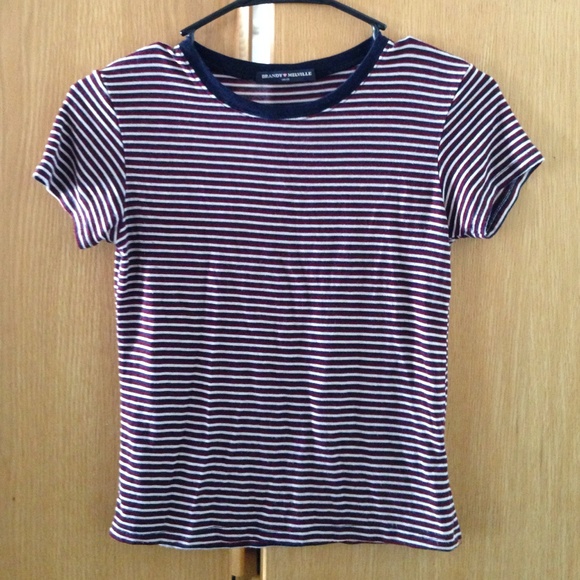 Brandy Melville Stripes Sammy Top