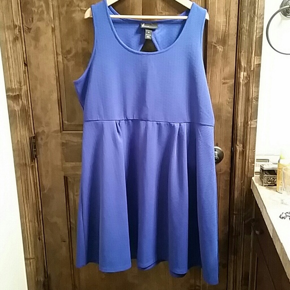 Blue Short Dress