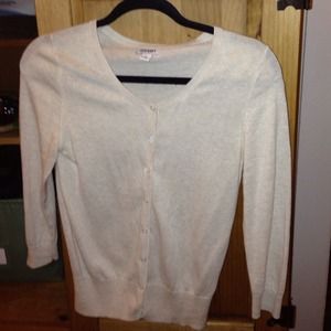 SOLD - Heather beige cardigan