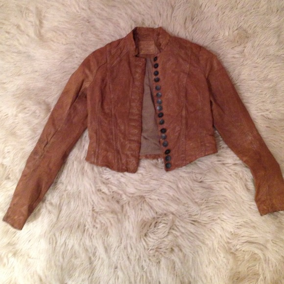 All saints leather jacket (women's)