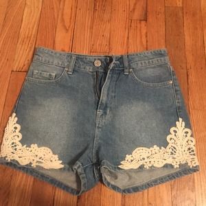 Jean shorts