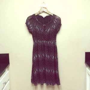 Paisley dress from Romy, Women's size Large